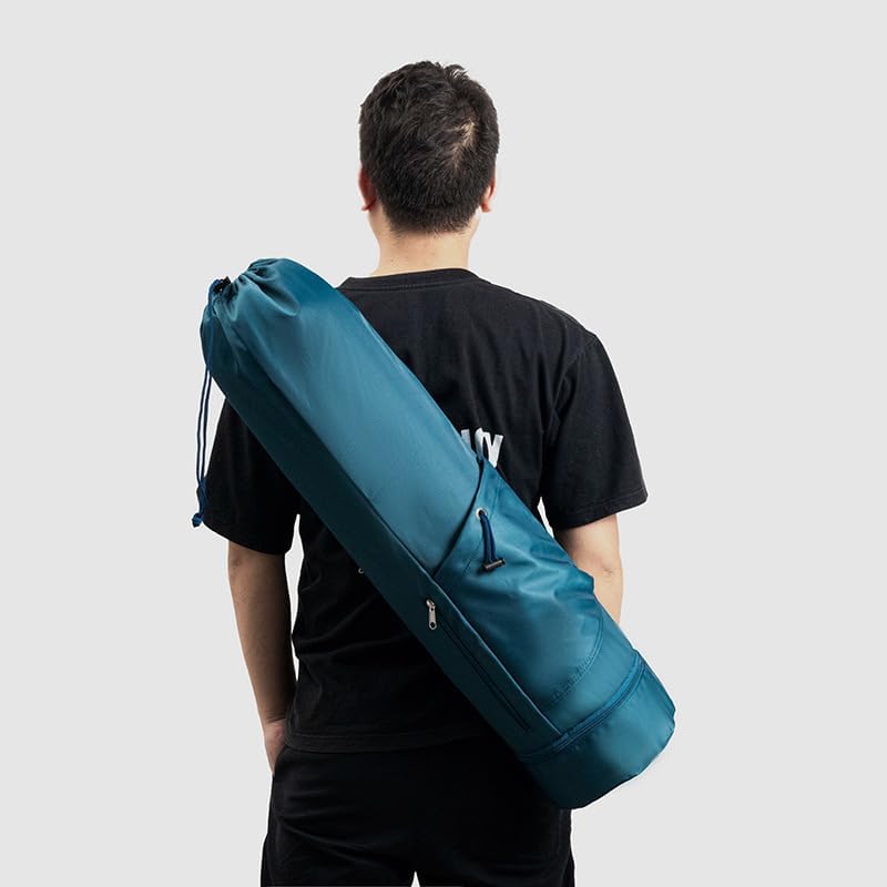 Fullishment Yoga Gym Bag -Large Capacity Gym Bag with Yoga Mat Holder Water Resistant Workout Bag for Travel Workout Daily - Image 5
